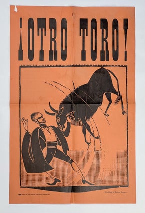 Item #8423 [Woodblock Print] !OTRO TORRO! (Official Program, 224th Annual Santa Fe Fiesta,...