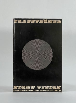 Item #8506 NIGHT VISION. Tomas | Transtromer, Robert Bly
