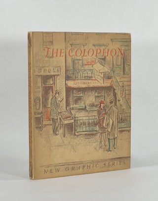 Item #8753 THE COLOPHON, NEW GRAPHICS SERIES: THE QUARTERLY FOR BOOKLOVERS (Volume I: Number 4)....