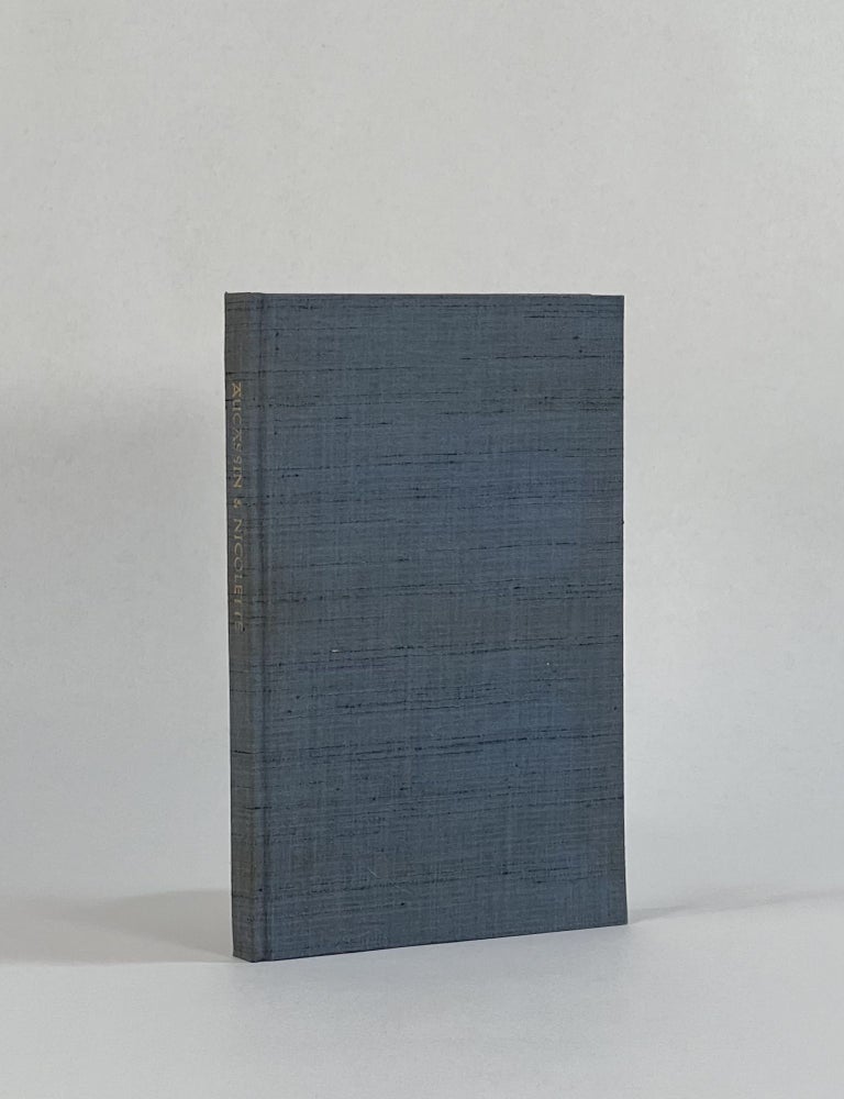 Item #9405 The Song-Story of Aucassin & Nicolette. Gravesend Press, Fritz Kredel, Andrew Lang.