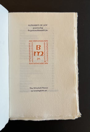 Alphabet of Joy: Poems