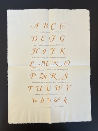 A Miscellany of Type Compiled at Whittington