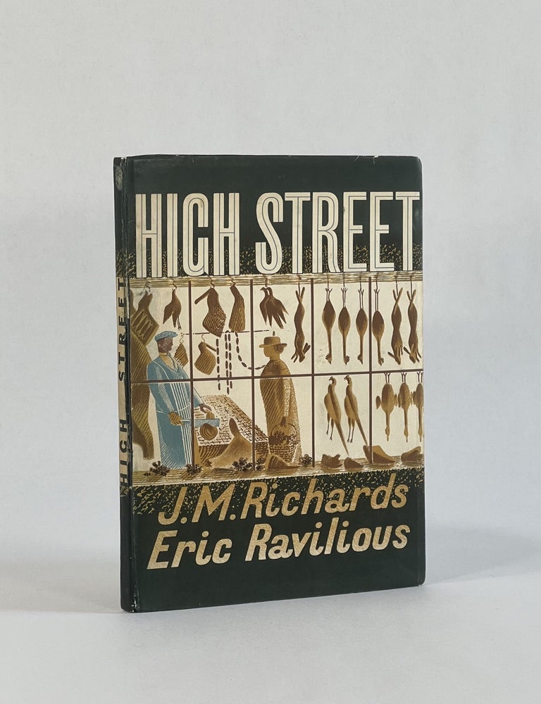 Item #9598 High Street. J. M. Richards, Eric Ravilious.