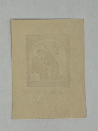 [Engraving] Christmas Greetings