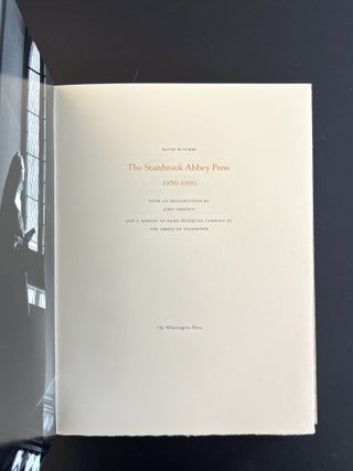 The Stanbrook Abbey Press, 1956-1990
